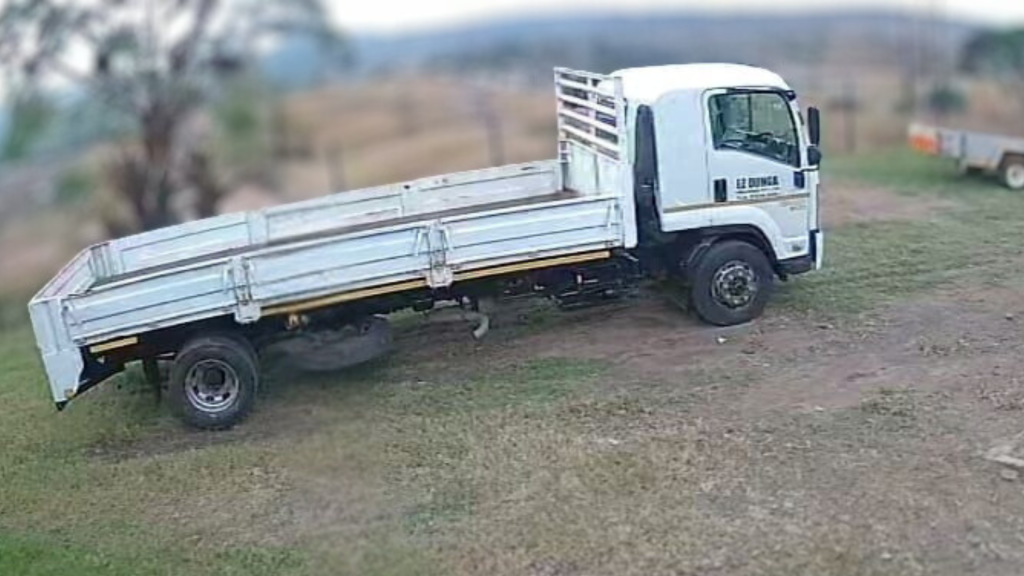 Close-up of powerful 5-tonne excavator on a construction site. Plant hire machinery rental.